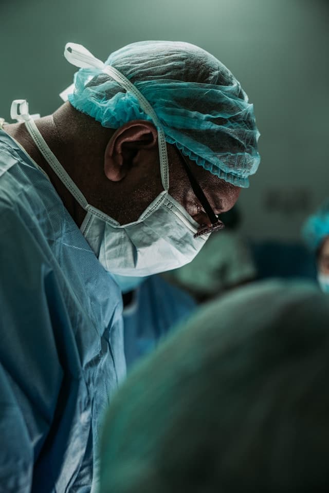 Healthcare professional focused on patient care