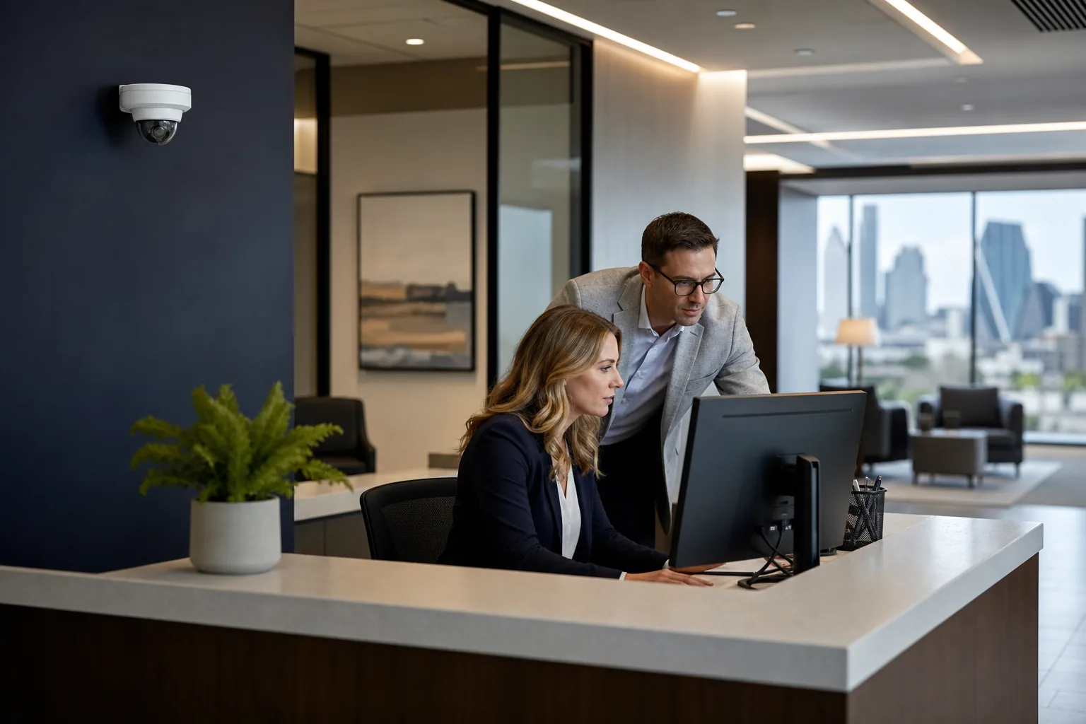 IP camera and site visibility system for Accounting Firms