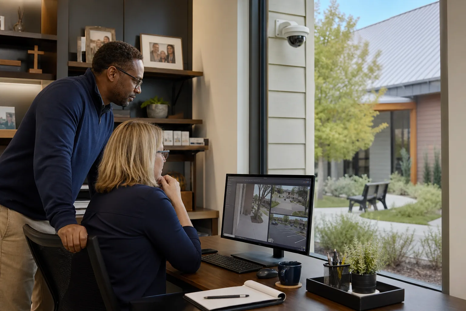 IP camera and site visibility system for Churches & Ministries