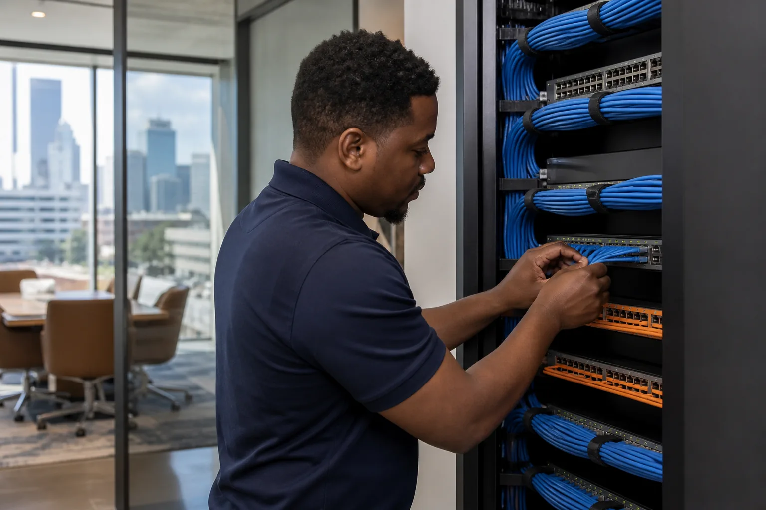 Structured network and data cabling for Legal Offices
