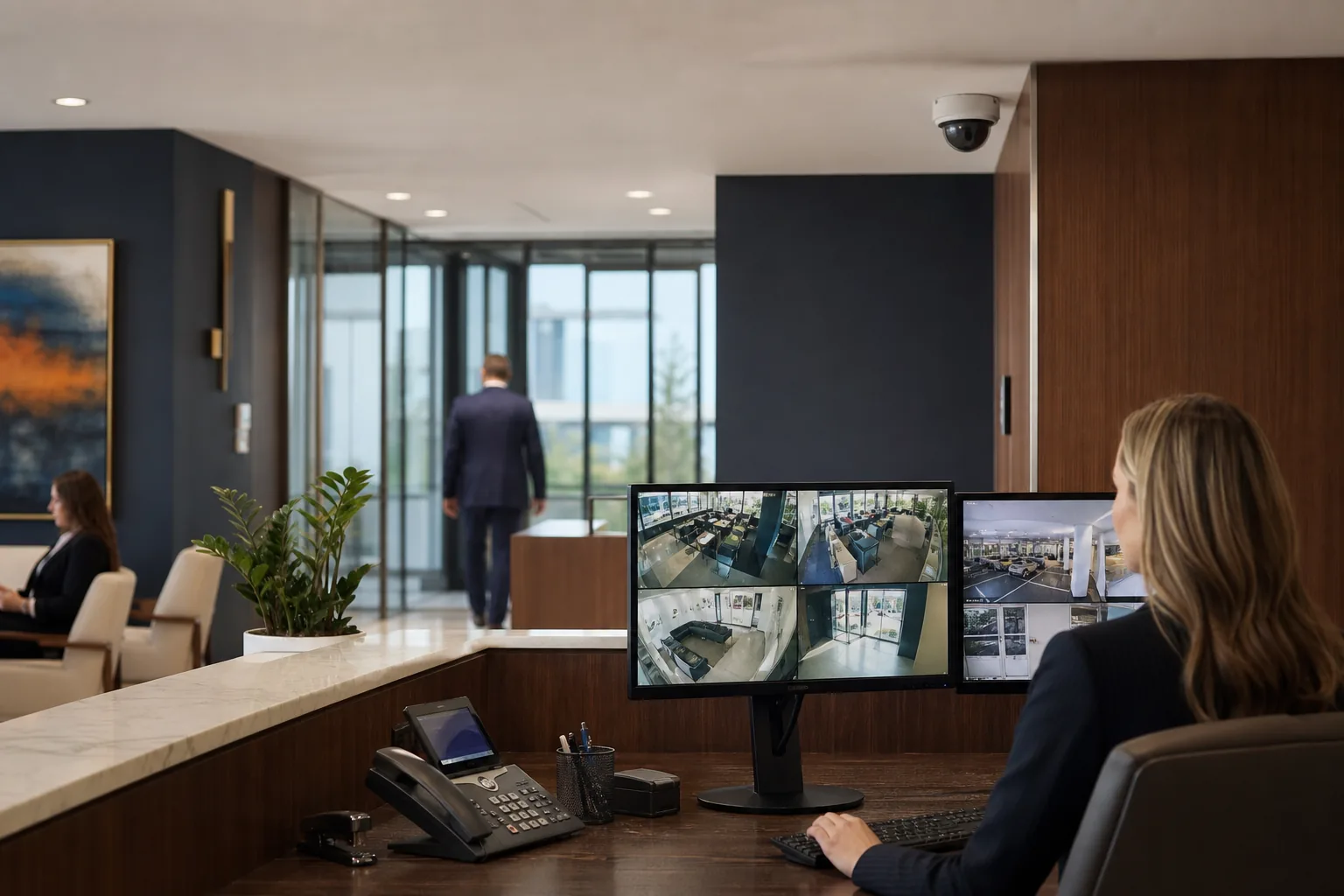 IP camera and site visibility system for Legal Offices